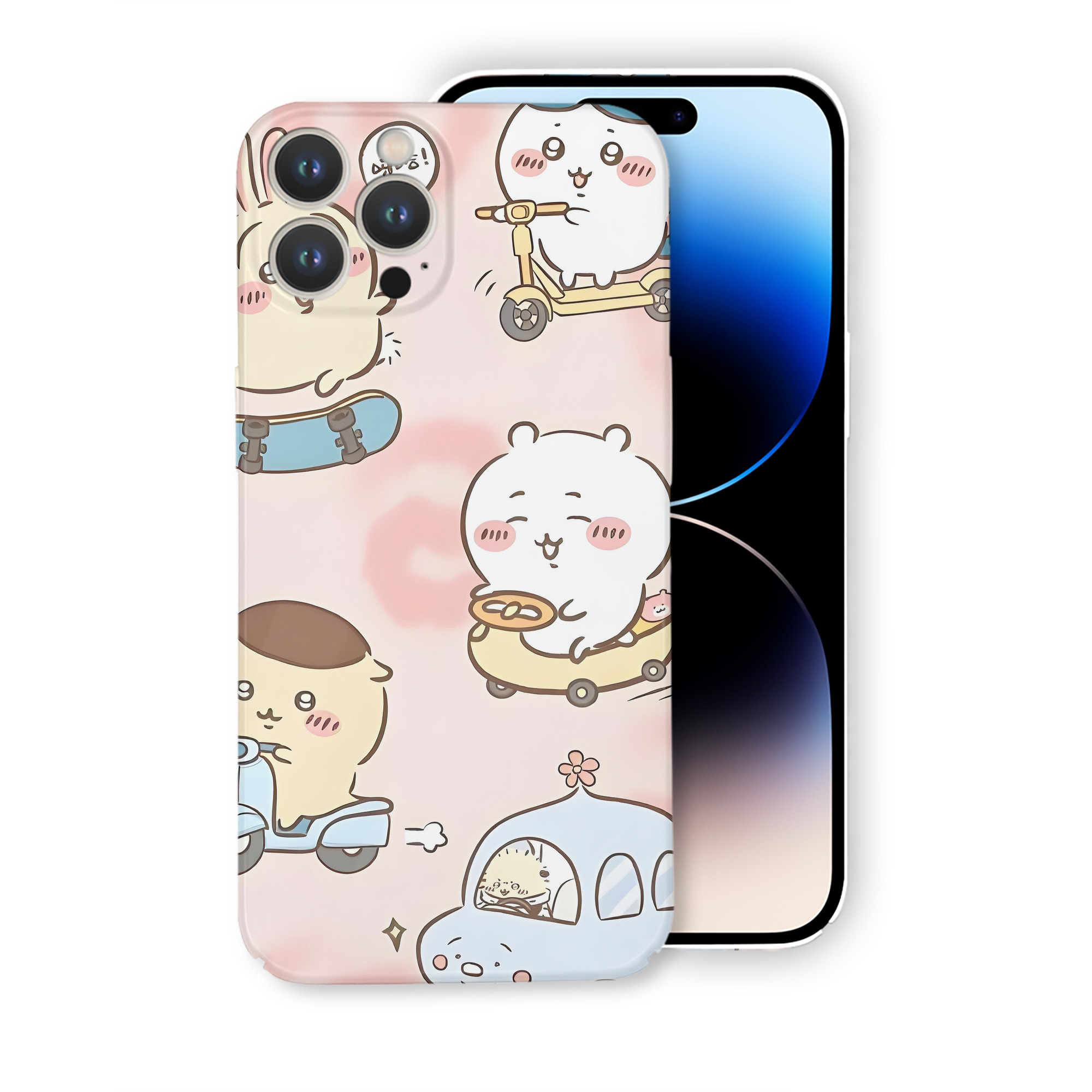 （画像用） ちいかわ Chii-kawa 【iPhone 14シリーズ対応】ハードケース